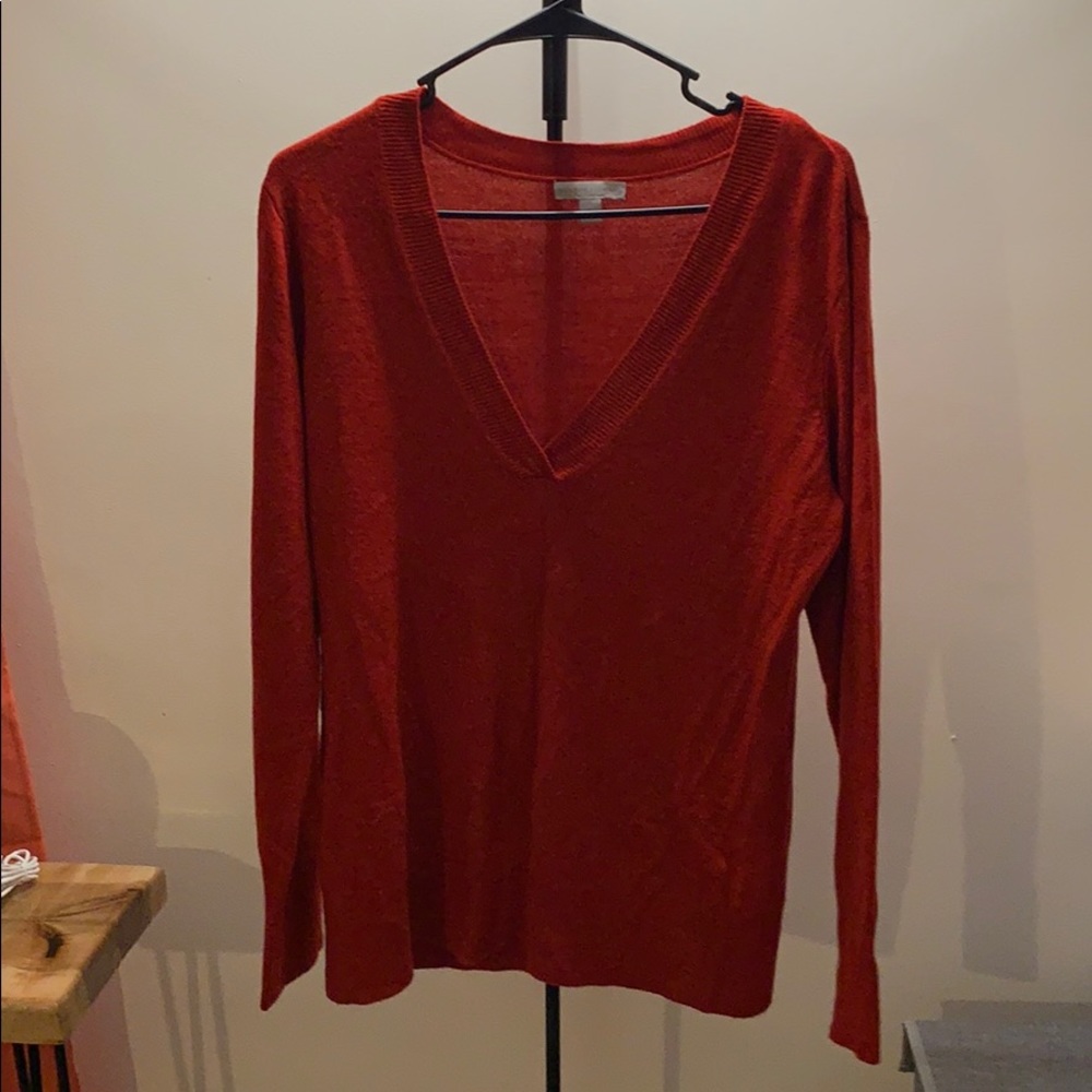 Red sweater